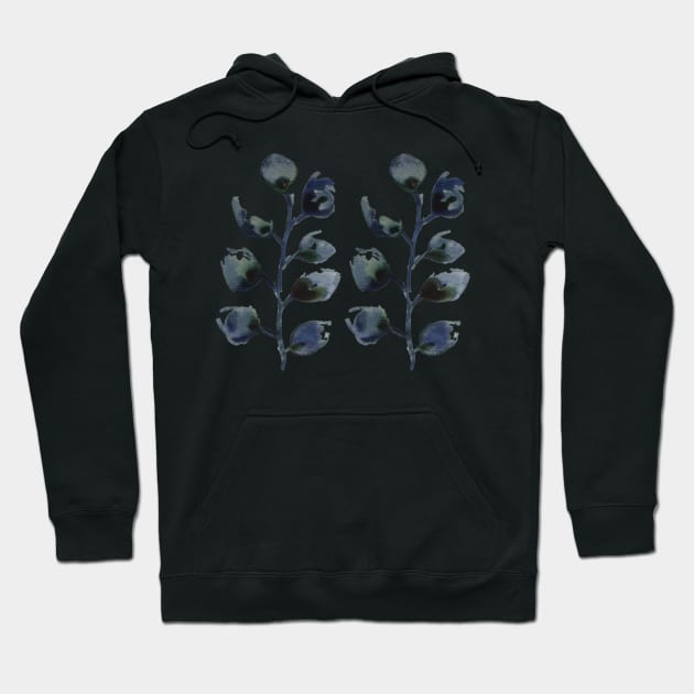 Watercolor botanica Hoodie by Bunlinked